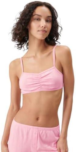florence by mills Women's Cozy Crush Sweet Pointelle Bralette, XXL