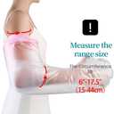 Waterproof Cast Cover for Shower Arm, Soft Comfortable Cast Protector for Shower Arm, Cast Cover Arms Adult, Keep Wounds/Bandage Dry Bath, Broken Hand/Wrist/Finger/Elbow, Reusable Wound Care SuppliesPink