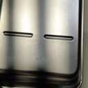 Stainless Steel Ice Cube Trays with Lever - 6 Large Cube Mold for Whiskey & Cocktails, Professional Heavy Duty Metal Freezer Tray, Non-Toxic & Easy Release for Kitchen & Bar Use