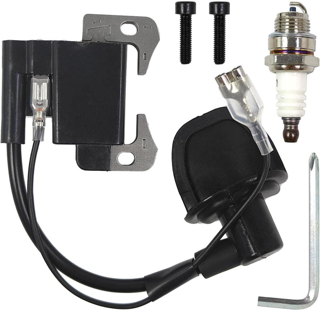 2-Stroke Ignition Coil with L7T spark plug Replacement for Mini moto Dirt Pocket Bike Chopper Scooter Kids Quad ATV Minimoto Mini bike Dirt Bike 33cc 43cc 47cc 49cc 50cc