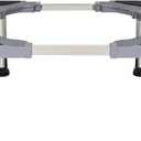 Kokorona Washing Machine Stand Mini Fridge Stand with 4 Strong Feet (11-12.2in High), Adjustable Refrigerator Base Multi-Functional Washer Dryer Pedestals, Max Load 330lbs