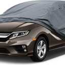 GUNHYI Premium Car Cover Custom Fit Honda Odyssey (1999-2026), 16 Layers Heavy Duty Car Cover Waterproof All Weather with Zipper Door for Sun Rain Snow Dust Uv Protection
