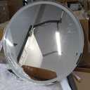 LED Bathroom Mirror 26 Inch Round Bathroom Mirror with Lights, Circle Wall Mirror with 3 Colors Brightness, Anti-Fog for Bathroom Vanity, Entryway Living Room