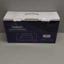 Precision Food Vacuum Sealer Machine, POWOT Fully Automatic Vacuum Sealing System, Commercial Food Vacuum Saver Pro, Double Heat Seal, Easy-Lock Handle, Built-in Cutter&Bag Storage, Hose&Bag Rolls (Grey)