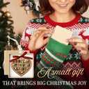 2 x Book Ornament - Wooden Christmas Ornaments 2025 for Tree Decorations - Gift Ideas for Books Lover, Bookworm, Women, Librarian Nerd - Gifts for Bookworms & Book Club Members