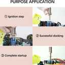 OGRC Nitro Glow Plug Igniter Starter Tools with Battery Charger for HSP Redcat and 1/8 1/10 Nitro Engine RC Car Buggy Truck Model