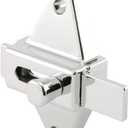 Prime-Line PH 17039 Slide Latch, 2-3/4 In. Hole Centers, Diecast Construction, Chrome (Single Pack)