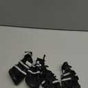 URBEST Dog Shoes, Waterproof Dog Boots, Warm Lining Nonslip Rubber Sole for Snow Winter Use for Medium and Large Dogs (XS, Black)