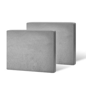 Mild Steel Plate 12x8 A36 Steel Sheet Cold Rolled, Weldable Magnetic Metal Plate 16 Gauge Thickness (2 Pack)
