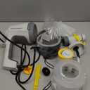 InoKraft Paint Sprayer, 600w HVLP Sprayer Includes 3 Patterns & Whole Cleaning kit for House Painting, Furniture, Cabinets, Compatible with Stains and Latex Paints,1200ml (White Gray)