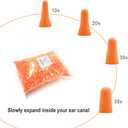 Quality Foam Ear Plugs 500 Pair - 32 dB Noise Cancelling High Decibel Sound Blocking Soft - Dispenser Refill Safety Hearing Protection Ear Protection Disposable Ear Plugs Bulk