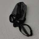 Dog Muzzle Anti & Prevent Biting Chewing Barking for Small Medium Large Dogs Soft Air Mesh Muzzles Reflective Ajustable Full Coverage Dog Mouth Guard Cover for Grooming Scavenging Black, L