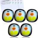 A Little Pocket Penguin Hug, Mini Cute Animal Decoration Pocket Hug Penguin Stress Relief Toy, Special Encourage Birthday Wedding Party Decoration, Kids Penguin Gift for Boys and Girls (5pcs)