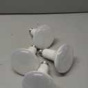 PHILIPS LED 65W BR30 4-Pack Ultra Definition Daylight (5000K) 650 Lumen (7.5W = 65W) Dimmable Frosted Flicker-Free Light Bulbs