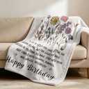60th Birthday Gifts for Women, Chapter 60 Birthday Blanket, 60 Year Old Bday Gifts for Women, 1966 Birthday Decorations, Turning 60 Throw Blankets for Friend, Mom - 50'' x 60''