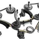 Riyhch 9-0753SVVT Timing Chain Kit with VVT Sprocket for DOHC 3.0L 3.2L 3.6L V6, fit for Buick enclave, fit for Chevy Equinox, for XTS, fit for Gmc acadia/Canyon, fit for Saab, fit for Saturn