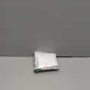 1 Pack Fabric Snap-in Shower Curtain Liner Replacement,Compatible with No Hook Shower Curtain with Snap in Liner, Removable & Water-Repellent,Machine Washable,70x54,White