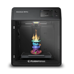 FLASHFORGE Adventurer 5M Pro 3D Printer with 1 Click Auto Printing System, 600mm/s High-Speed, Quick Detachable 280°C Nozzle, Core XY All-Metal Structure, Multi-Functional 220x220x220mm 3D Printer FLASHFORGE Adventurer 5M Pro 3D Printer with 1 Click Auto Printing System, 600mm/s High-Speed, Quick Detachable 280°C Nozzle, Core XY All-Metal Structure, Multi-Functional 220x220x220mm 3D Printer