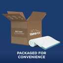 Tempur-Pedic TEMPUR-Adapt + Cooling 3-Inch Twin XL Mattress Topper Luxury Premium Foam, Washable Cover, Cooling Topper, White