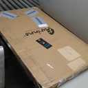 Furinno CLASSIC Coffee Table, Modern Rectangle Coffee Table with 1.8" Triple Thick Tabletop, Side Table, Toolless Assembly, for Living Room, Home Office, Black