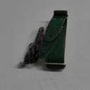 Nefelibata Guitar Strap, 2"Full Grain Leather Guitar Straps with Pick Pocket for Bass, Electric & Acoustic Guitar, Come with Guitar Picks,Strap Button and Strap Locks(Christmas Green) (B#-christmas Green)