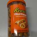 Reese's Filled Pretzels, Peanut Butter Pretzel Nuggets, Crunchy, Ready to Eat, Sweet and Salty Snack, 18oz Jar (EXP 10/17/26)