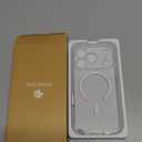 Miracase Magnetic for iPhone 17 Pro Case 6.3" [Compatible with MagSafe] Full-Body Phone Case with Built-in Glass Screen Protector & Camera Control,Drop Proof iPhone 17 Pro Cover, Clear