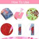 choyaxo 6 Pack Diamond and Painting Bookmark DIY Leather Tassel Bookmark for Adult Beginners Christmas New Year Graduation Birthday Gift 8.3x2.4 Inch