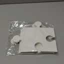 30 Pack Large Blank Jigsaw White Puzzles 8 x 9 Inch White Cardboard  Make Your Own Puzzle Pieces for Drawing & Coloring, DIY Arts and Crafts for Kids & Adults, Classroom Projects, Party Favors