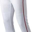 Easton | RIVAL+ Piped Baseball Pant | White/Red | Youth | Large