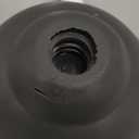 Clorox Toilet Plunger with Hideaway Holder Caddy Heavy-Duty Compact Design with Non-Skid Rubber Base for Bathroom Convenient Storage Toilet Unclogger, 6.5x19.5-Inch, White