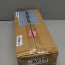 LANTEFUL 4 Tier Shoe Rack for Closet Shoe Organizer with 5 Hooks, Long Shoe Shelf Storage for Shoe and Boot Stackable Free Standing Shoe Rack for Entryway, Garage, Small Spaces, Dorm, Black