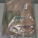 Oterri Hanging Filing File Box with Mesh Pocket, File Organizer Box with Lid, Collapsible Document Organizer Box for Letter Size, Easy Slide Durable Storage Box for Office/Decor/Home (2 PCS, Khaki)