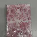 ForraFun 100 Pack Pink Floral Vellum Jackets Bulk for 5x7 Invitations Pre-folded Vellum Paper Envelope Inserts Liners Invitation Sleeves Wraps Accessories Kit for Wedding Birthday Bridal Party