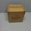 Calenzana 4x4x4 Shipping Boxes Set of 40, White Corrugated Cardboard Box for Mailing Packing Gifts Small Business
