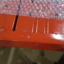 LEADALLWAY Scaffolding Platform 4 Foot High Mobile Baker Scaffolding 770 LBS Capacity with Locking Wheels and Tool Bag, Red