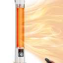 Patio Heater, 9 Heat Setting, 60-Degree Oscillation, 9-Hour Timer, Portable A - 7