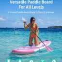 NipheanUltra-Light Inflatable Paddle Board with StabilTrac Fin and Durable SUP Accessories, 10' Stand Up Paddle Boards for Adults & Youth, Versatile Yoga Paddle Board, Gift Ideas