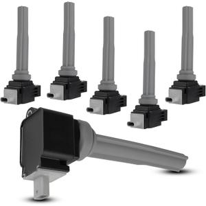 OCPTY 3-Pins High Performance Ignition Coil Replace 2015-2019 for ford Edge 2.7L/V6, 2015-2017 for ford F-150 2.7L/V6#Uf773, Ft4Z-12029-A, Ft4Z12029A 6Pcs Ignition Coils