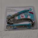 We R Memory Keepers Crop-A-Dile 2 - Big Bite Blue, Heavy Duty Single Hole Punch and Eyelet Grommet Setter with Ergonomical Grip, 1/8 or 3/16 inch Hole Puncher