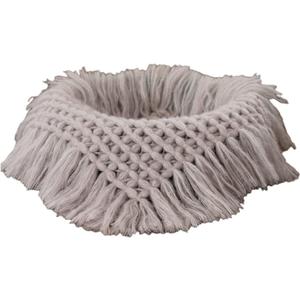 Newborn Baby Photography Props Blanket Posing Aid for Girl Boy Photo Shoot Baskets Filler Posing Stuffer Background Blanket (Off-White)