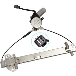TUCAREST 741-307 Front Right Power Window Lift Regulator With Motor Assembly (Passenger Side;Sedan 4-Door Only) Compatible With 2003 2004 2005 2006 2007 Ho-nda Accord [# 72210SDAA02]