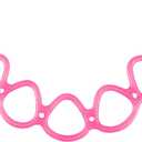 7 Ring Adjustable Resistance Bands, Back, Foot, Leg, and Hand Stretcher, Arm Exerciser, Home Workout Walking Exercise Workout Bands for Home or Fitness Center (Pink)