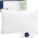 Bed Pillows Cross Cut Memory Foam for Sleeping,King Size Bedding Pillow(White), Washable Supportive Pillow for Sleeping, Adjustable Density for Back, Stomach and Side Sleeper