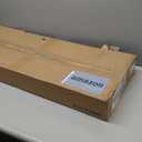 Black Angled Spring Loaded Mud Flap Hanger Bracket Mudflap Holder Set 1-1/8" Bolt Spacing 30" Length with Reflective Tapes fit for Semi Trucks, 2 Pack