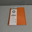 BEZEND Monthly Planner 2026-2027 (Spiral-8.5" x 11") 2 Year Calendar Book with Note Pages - Jan 26 to Dec 27-120 GSM Paper, Inner Pockets, Laminated Tabs, Vegan Leather Softcover - Orange