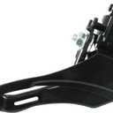 SYCOOVEN Bike Front Derailleur, Universal Bicycle Derailleur, Steel Speed Changer TZ 30 Replacement, Speed Front Dialer for BMX/Cruisers/Electric/Folding/Hybrid/Mountain Bikes (pull up)