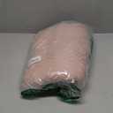 BOURINA Pink Throw Blanket 50x60 Inches Throw Textured Solid Soft Sofa Throw Couch Cover Knitted Decorative Blanket