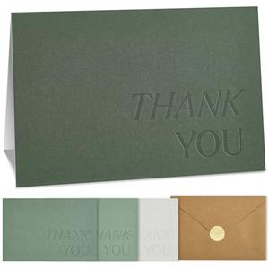 Beautiful Thank You Cards Set of 30 With Envelopes and Stickers - Elegant Blank Cards For Personalized Notes - Perfect Bulk Stationary Set For All Occasions incl. Weddings, Business & Baby Showers