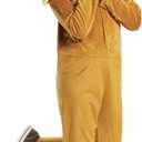 Eevee Pokemon Kids Costume, Official Pokemon Hooded Jumpsuit with Ears (Small (4-6))